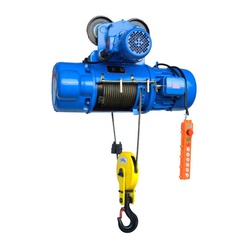 CD1 MODEL WIREROPE HOIST WITHOUT TROLLEY, FOOT MOUNTED